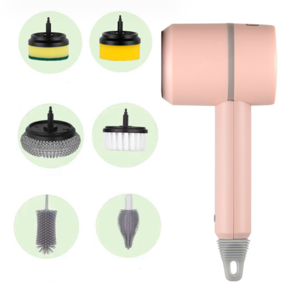 Electric Cleaning Brush Multifunctional Scouring Pad..